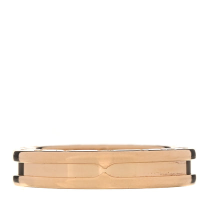 Bulgari 18K Yellow Gold B.Zero1 One-Band Ring 53 6.5 1 of 6