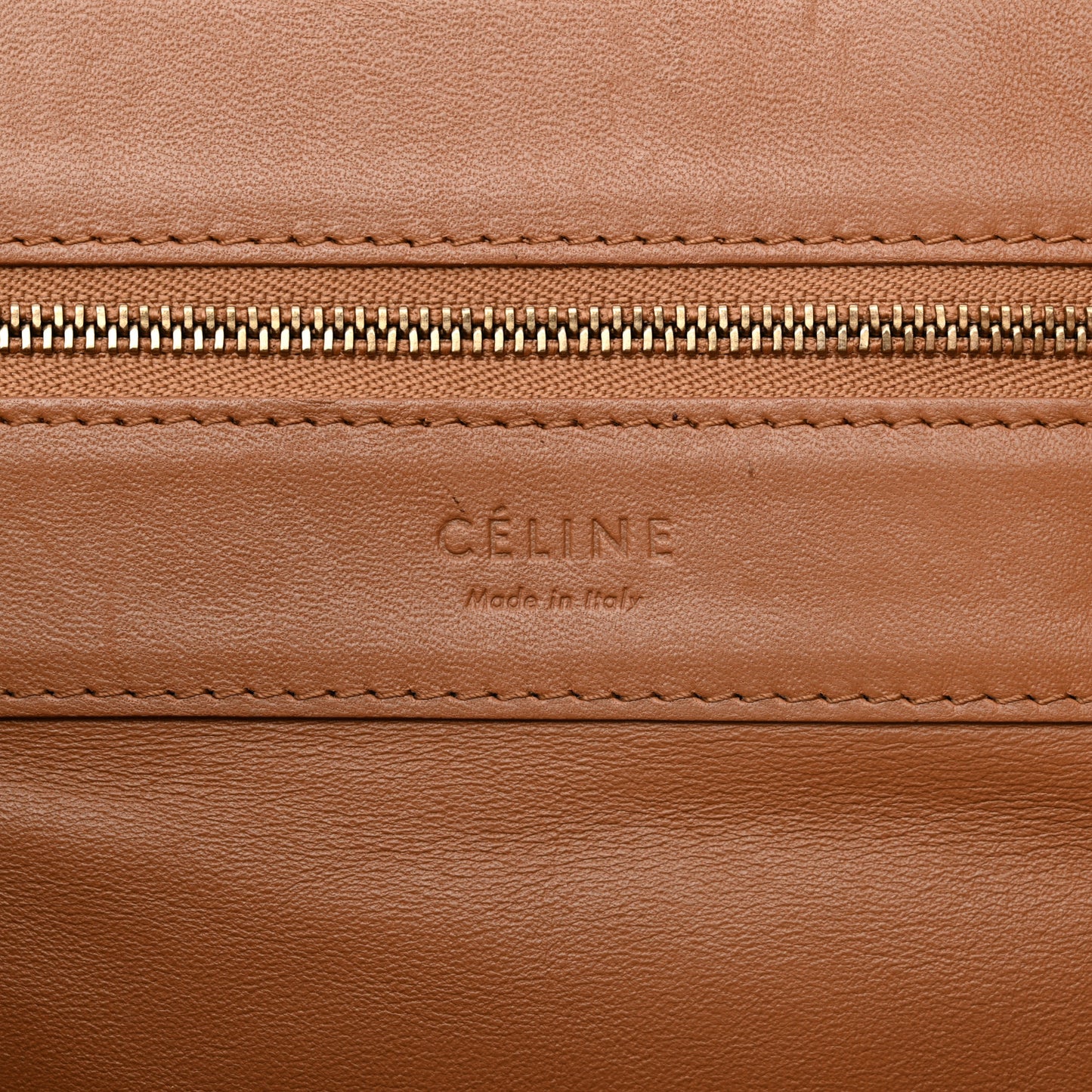 Lambskin Horizontal Cabas Camel