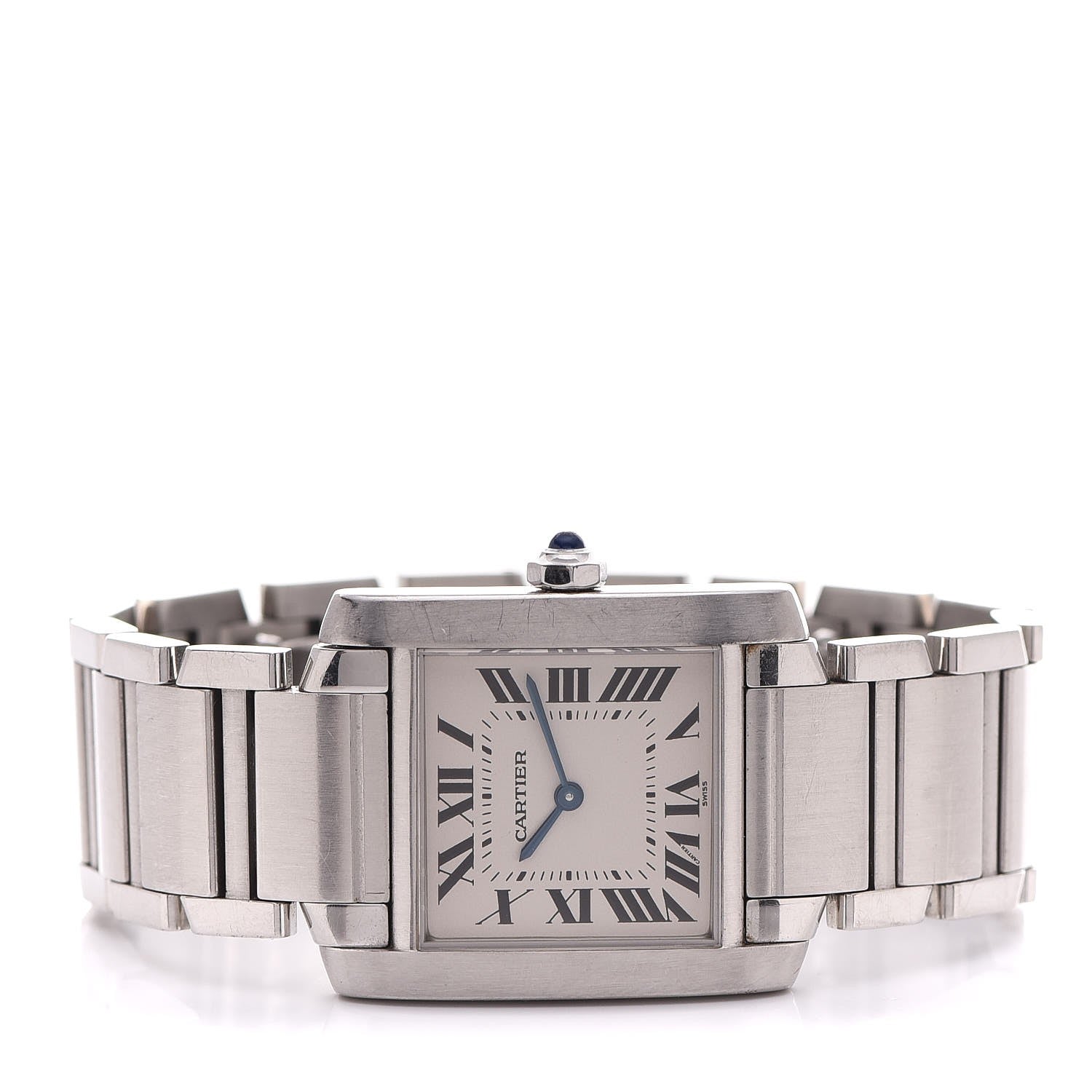 Cartier Stainless Steel 25mm Tank Francaise Quartz Watch 3 of 5