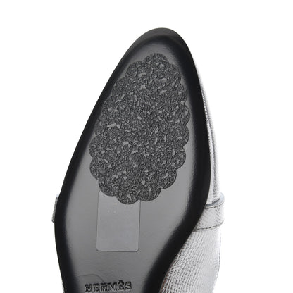 Hermes Epsom Pegase Ballerina Flats 36.5 Metalisse 10 of 13