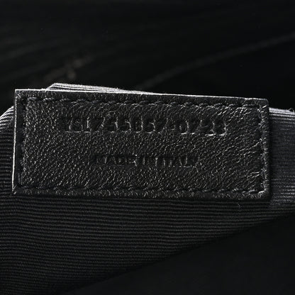 Saint Laurent Grained Lambskin Monogram Oversized Niki Chain Satchel Black 7 of 10