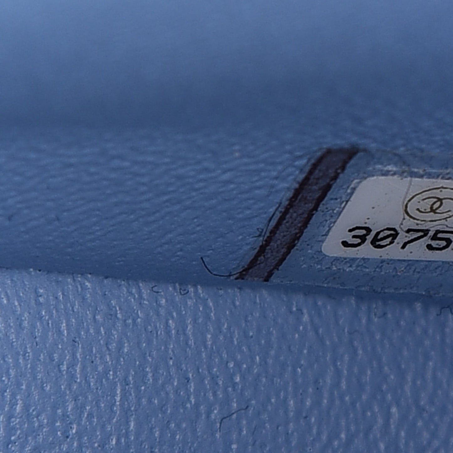 Lambskin Quilted Mini Square Flap Light Blue
