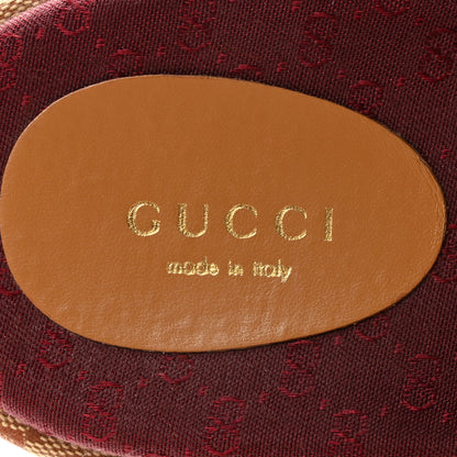 Gucci Canvas GG Monogram Angelina Platform Slide Sandals 38.5 Beige Ruggine 8 of 9