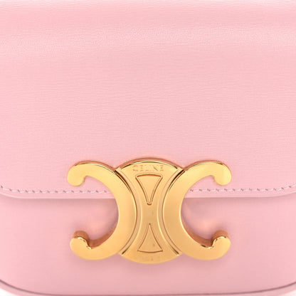 Celine Shiny Calfskin Mini Triomphe Light Pink 8 of 11