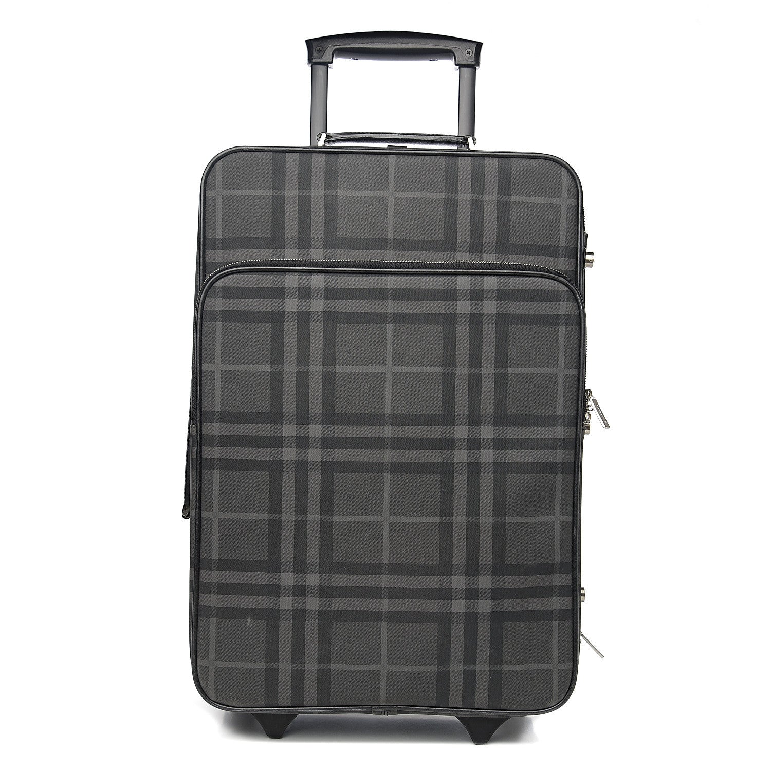 Burberry Smoked Check Carry-On Suitcase Black 1 of 14