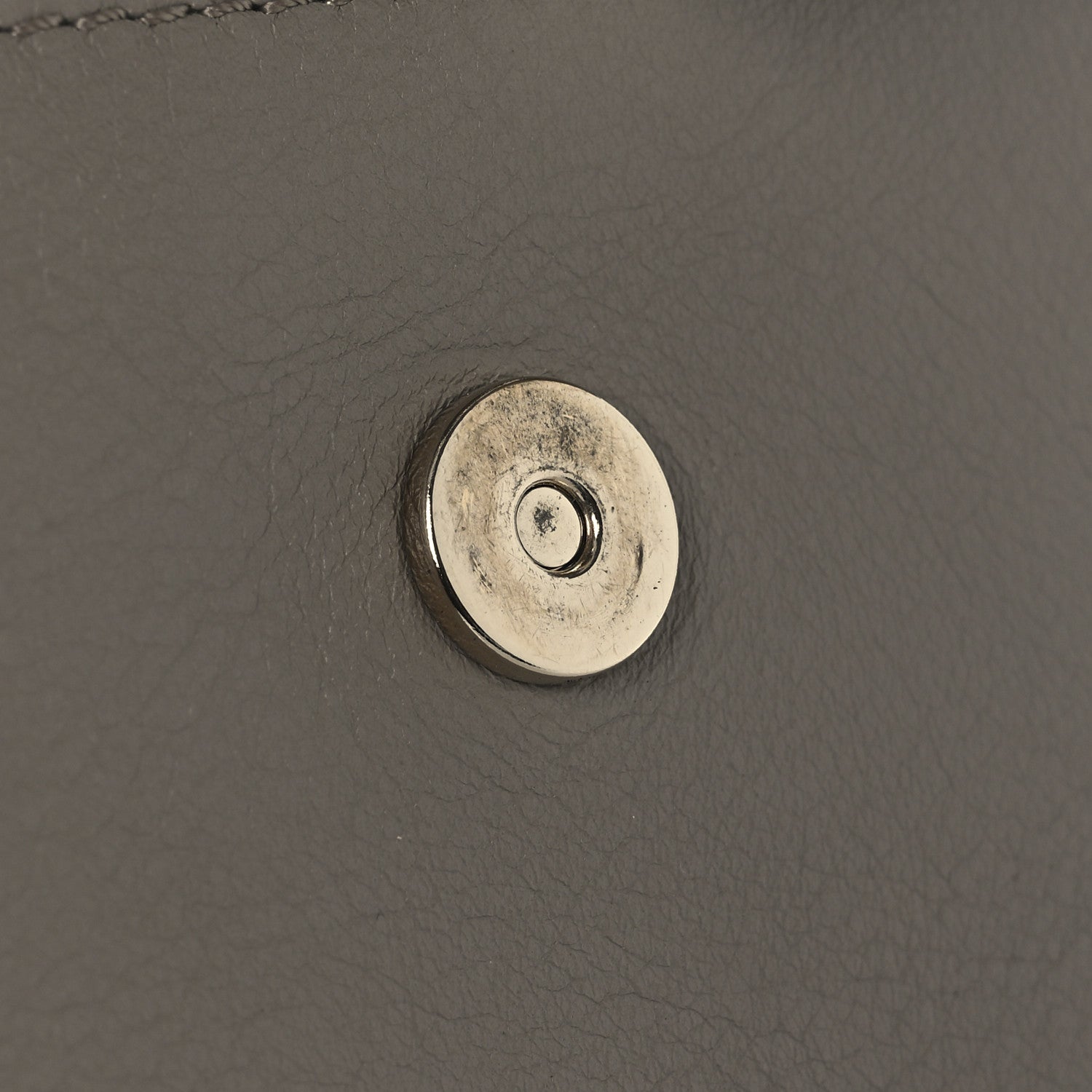 Chloe Suede Calfskin Mini Faye Shoulder Bag Motty Grey 13 of 13