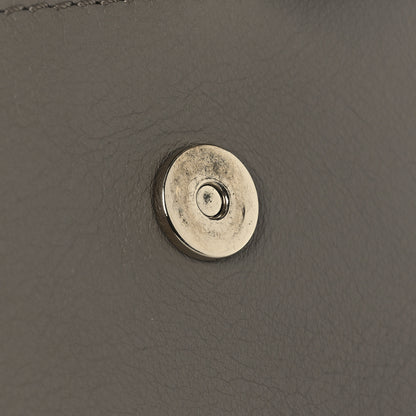 Chloe Suede Calfskin Mini Faye Shoulder Bag Motty Grey 13 of 13