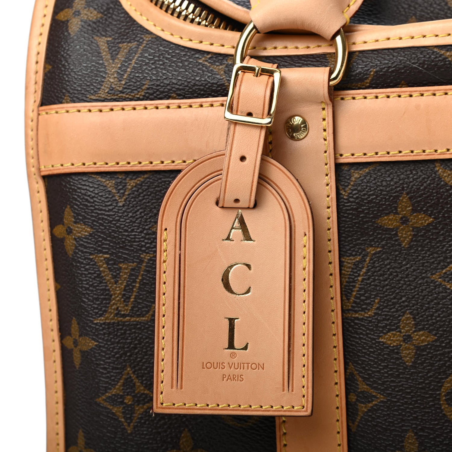 Louis Vuitton Monogram Sac Chien 40 Pet Carrier 8 of 11