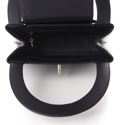 Chanel Lambskin Small Kelly Flap Bag Navy Blue 5 of 10