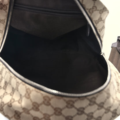 Gucci Monogram Travel Backpack Dark Brown 5 of 9