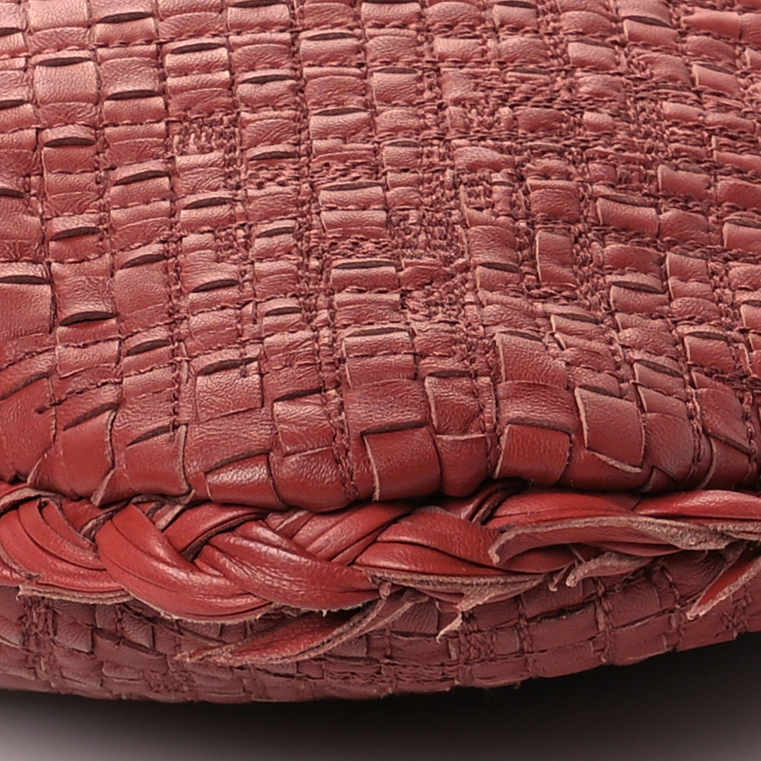 Bottega Veneta Nappa Intrecciato Fuzzy Maxi Veneta Hobo Dusty Rose 10 of 10