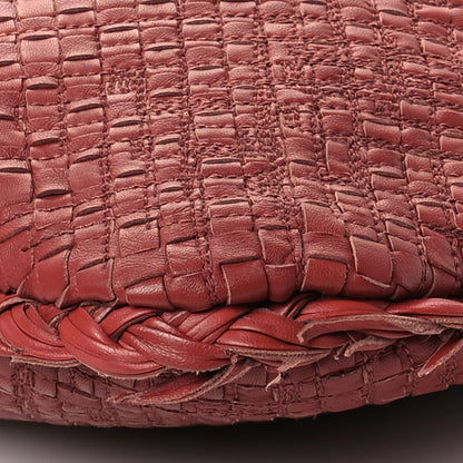 Bottega Veneta Nappa Intrecciato Fuzzy Maxi Veneta Hobo Dusty Rose 10 of 10