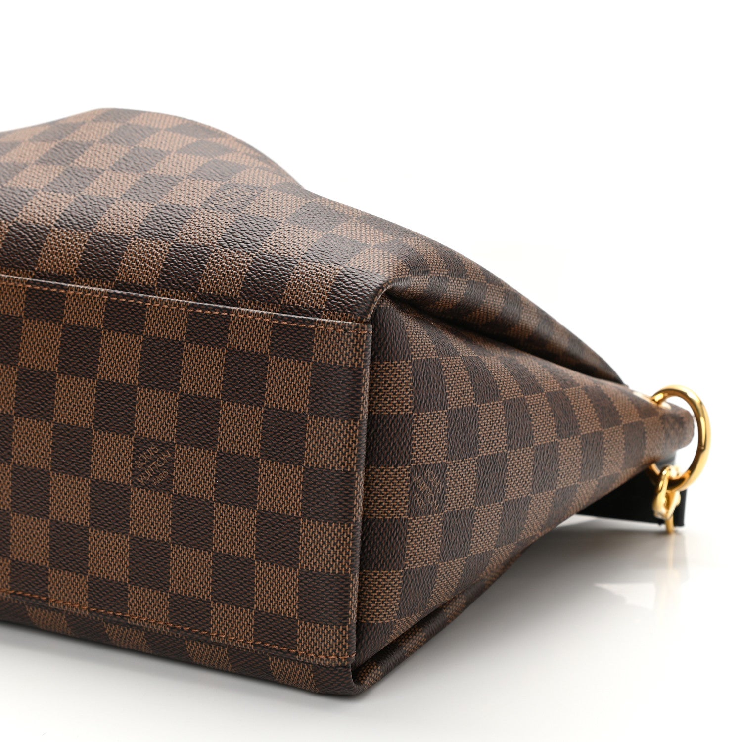 Louis Vuitton Damier Ebene Odeon Tote MM Black 7 of 7