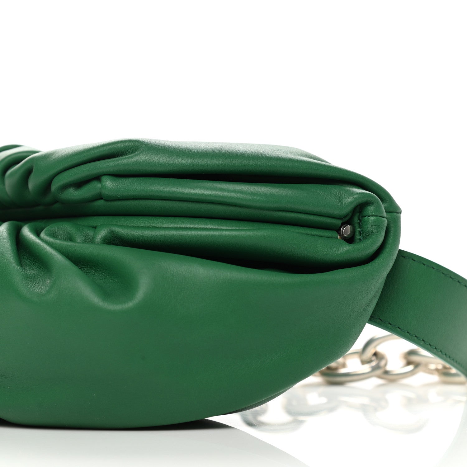 Bottega Veneta Nappa The Belt Chain Pouch Racing Green 10 of 11