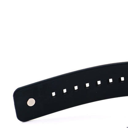 Gucci Stainless Steel Rubber 46mm Sync Web Quartz Watch Black 6 of 7