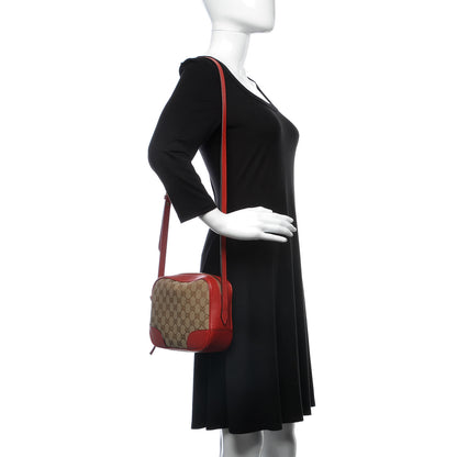Gucci Monogram Mini Bree Messenger Bag Red 2 of 7
