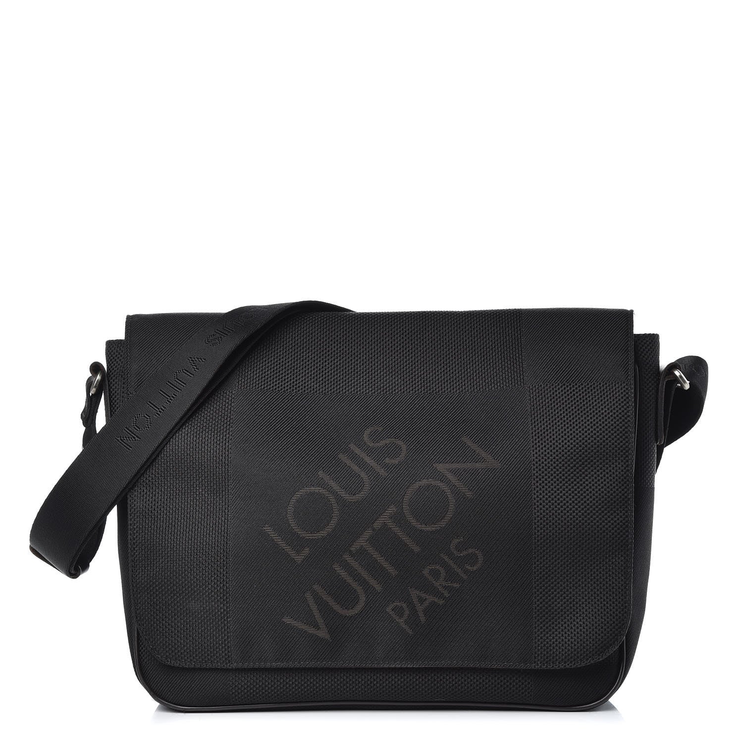 Louis Vuitton Damier Geant Petit Messenger Bag Black 1 of 9