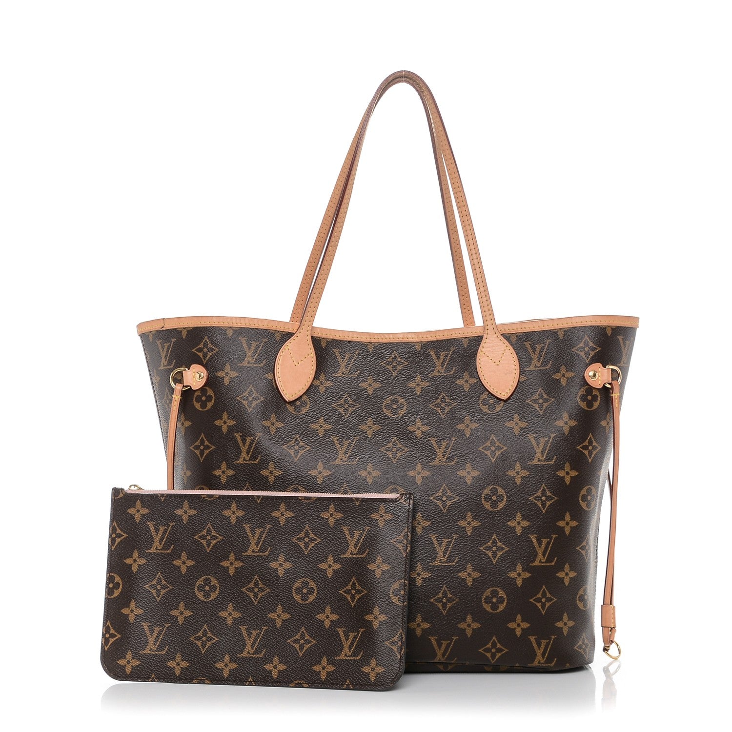 Louis Vuitton Monogram Neo Neverfull MM Rose Ballerine 1 of 7
