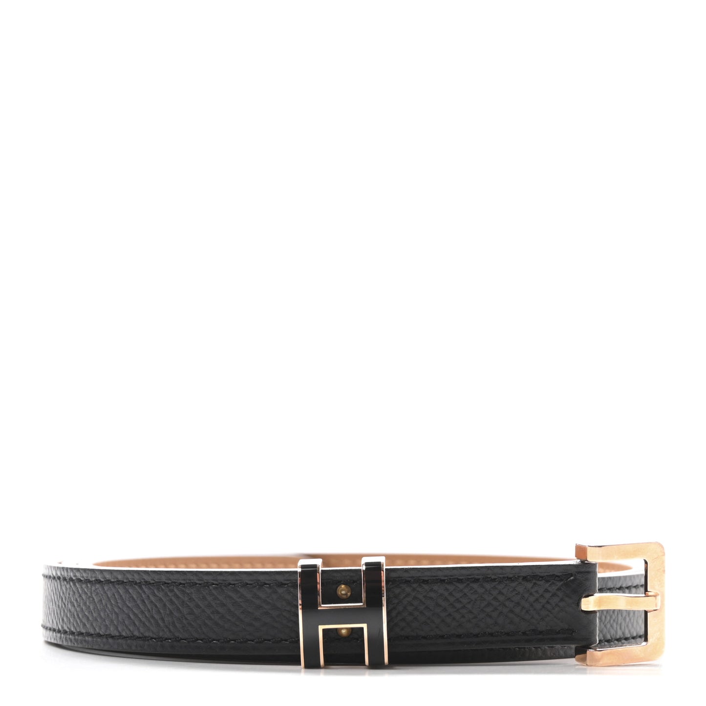 Epsom 15mm Pop H Belt 85 34 Black
