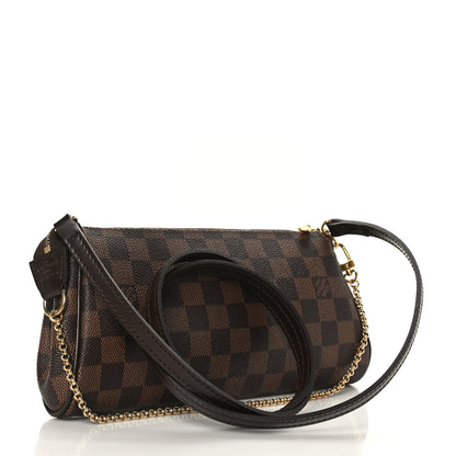 Louis Vuitton Damier Ebene Eva Clutch 3 of 9