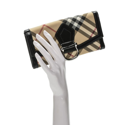 Burberry Nova Check Continental Wallet Black 2 of 8