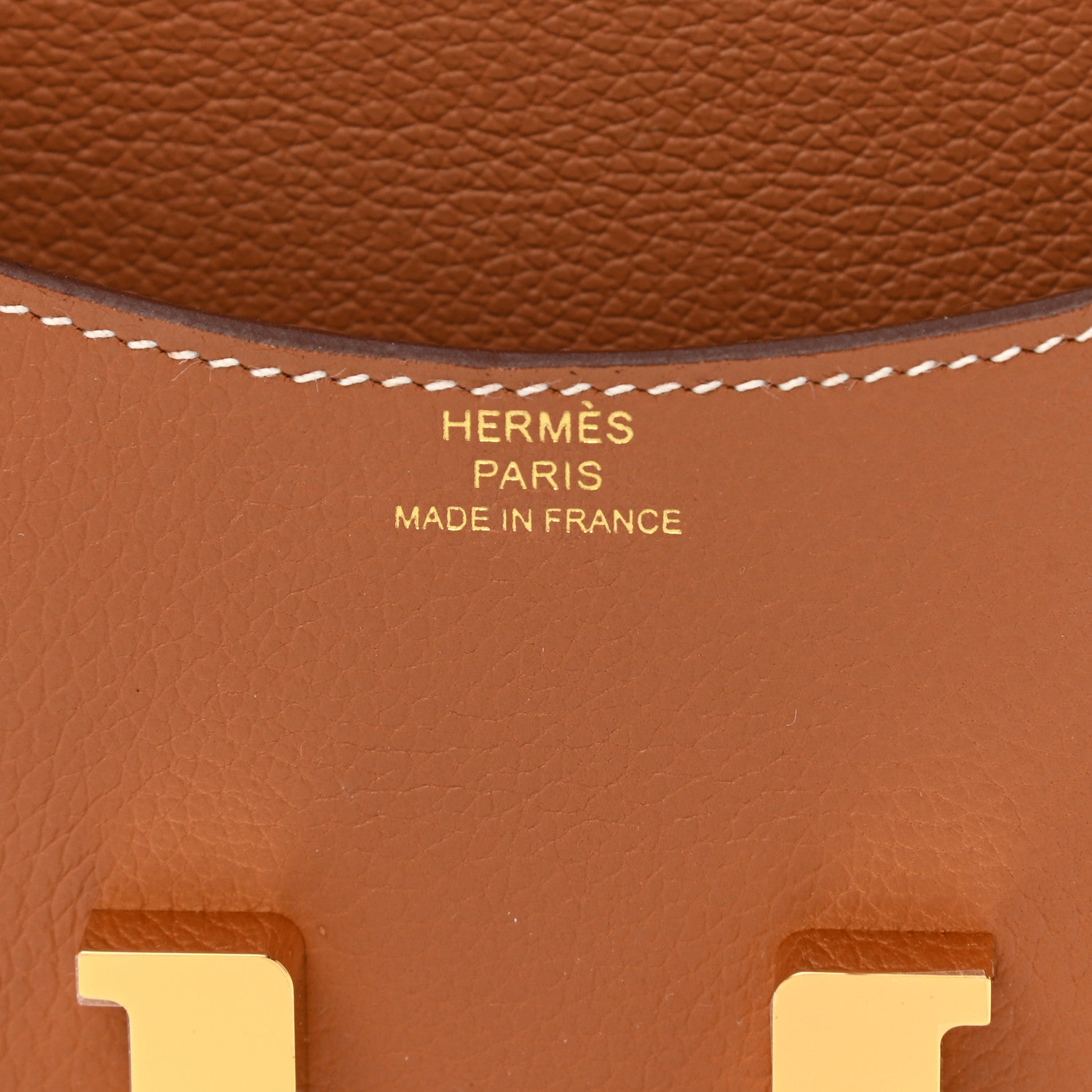 Hermes Evercolor Constance Slim Wallet Gold 7 of 9