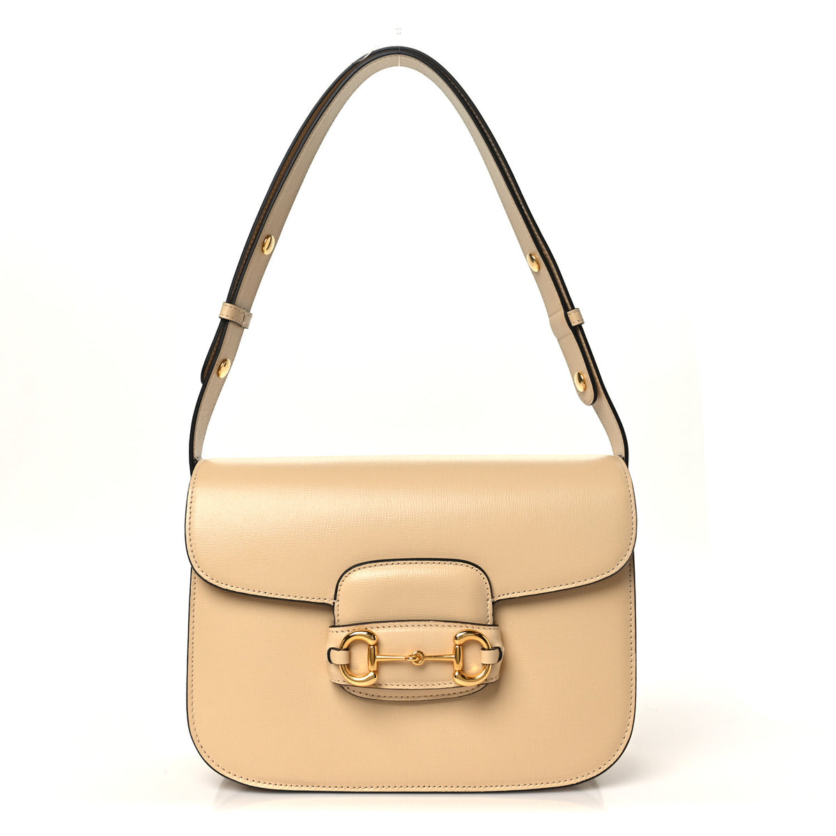 Azalea Calfskin Horsebit 1955 Shoulder Bag Bubble Tea