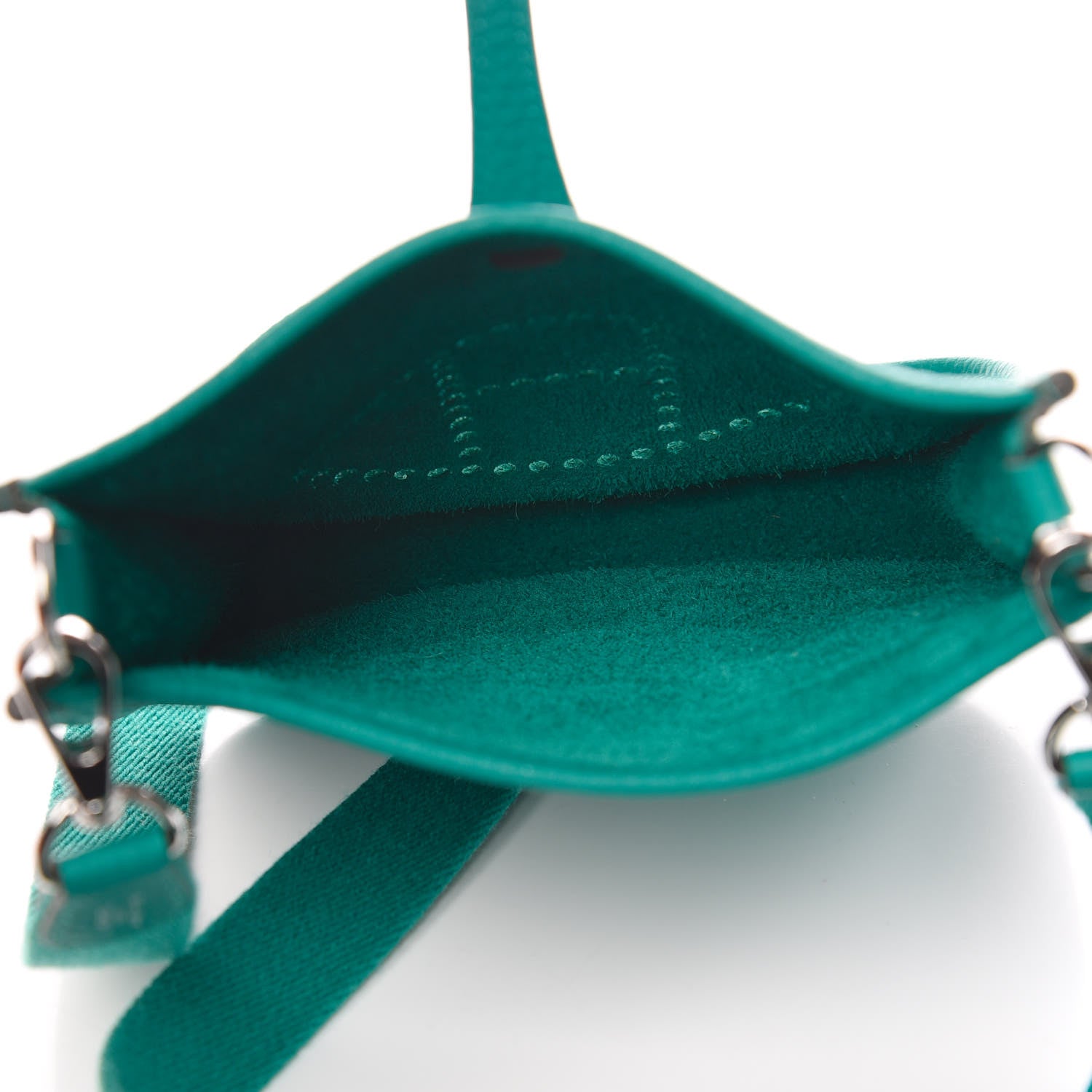 Hermes Taurillon Clemence Evelyne TPM Vert Verone 5 of 10
