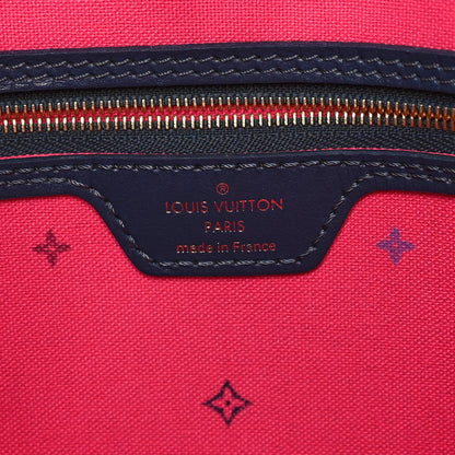 Louis Vuitton Monogram Giant Spring In The City Neverfull MM Midnight Fuchsia 7 of 15