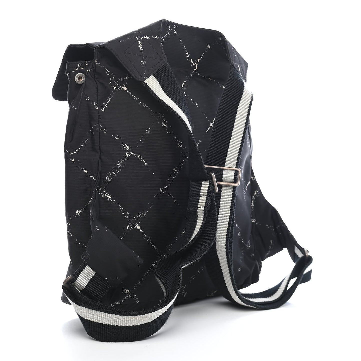 Nylon Travel Backpack Black