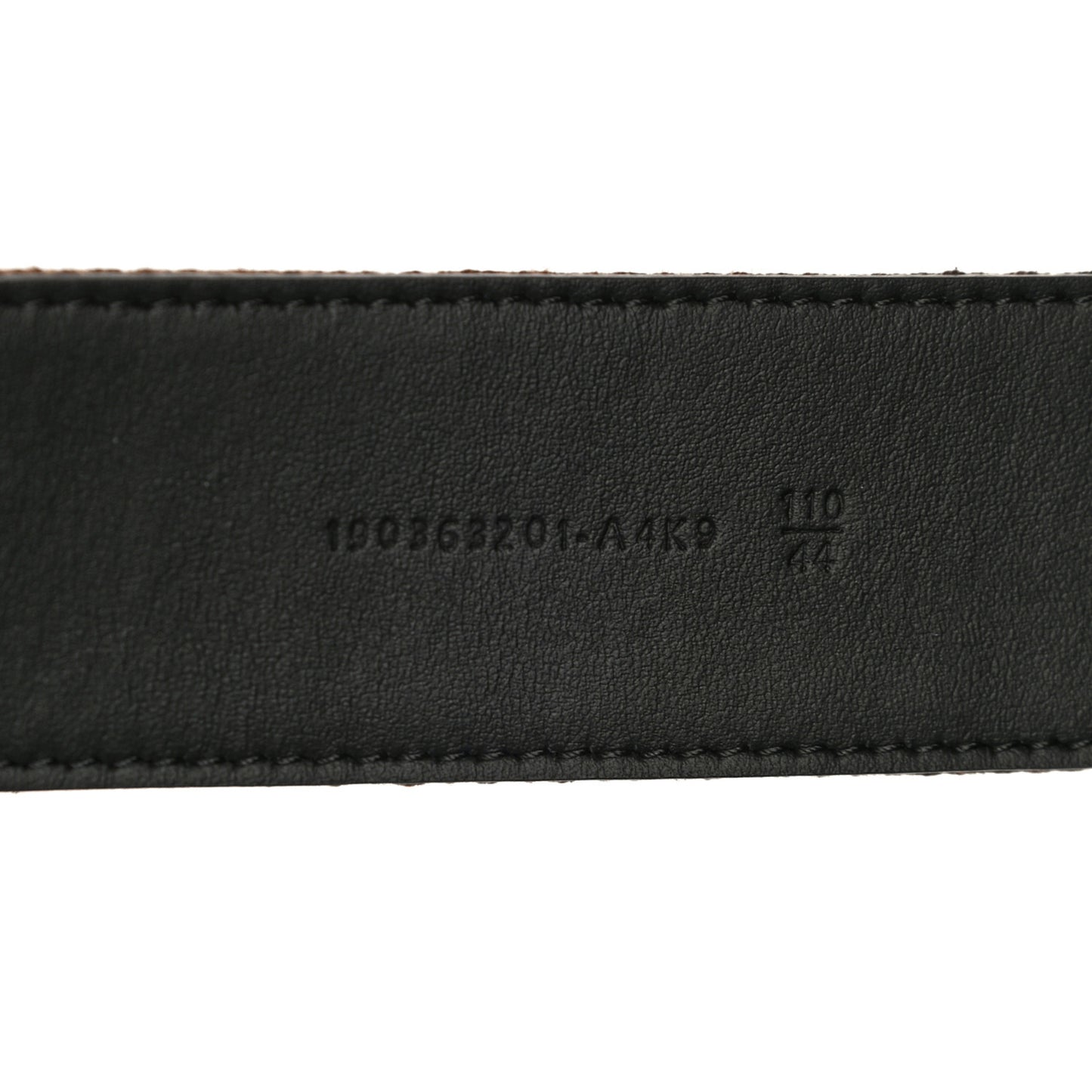 Ribbon Vitello Century FF 1974 Belt 110 44 Fango Moro