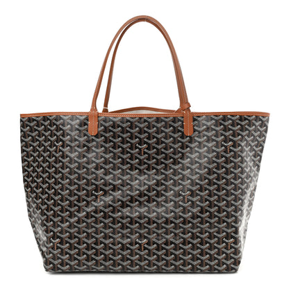 Goyard Goyardine Saint Louis GM Black Gold 3 of 10