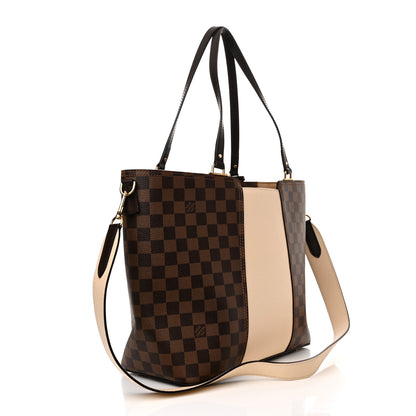 Louis Vuitton Damier Ebene Jersey Creme 3 of 11