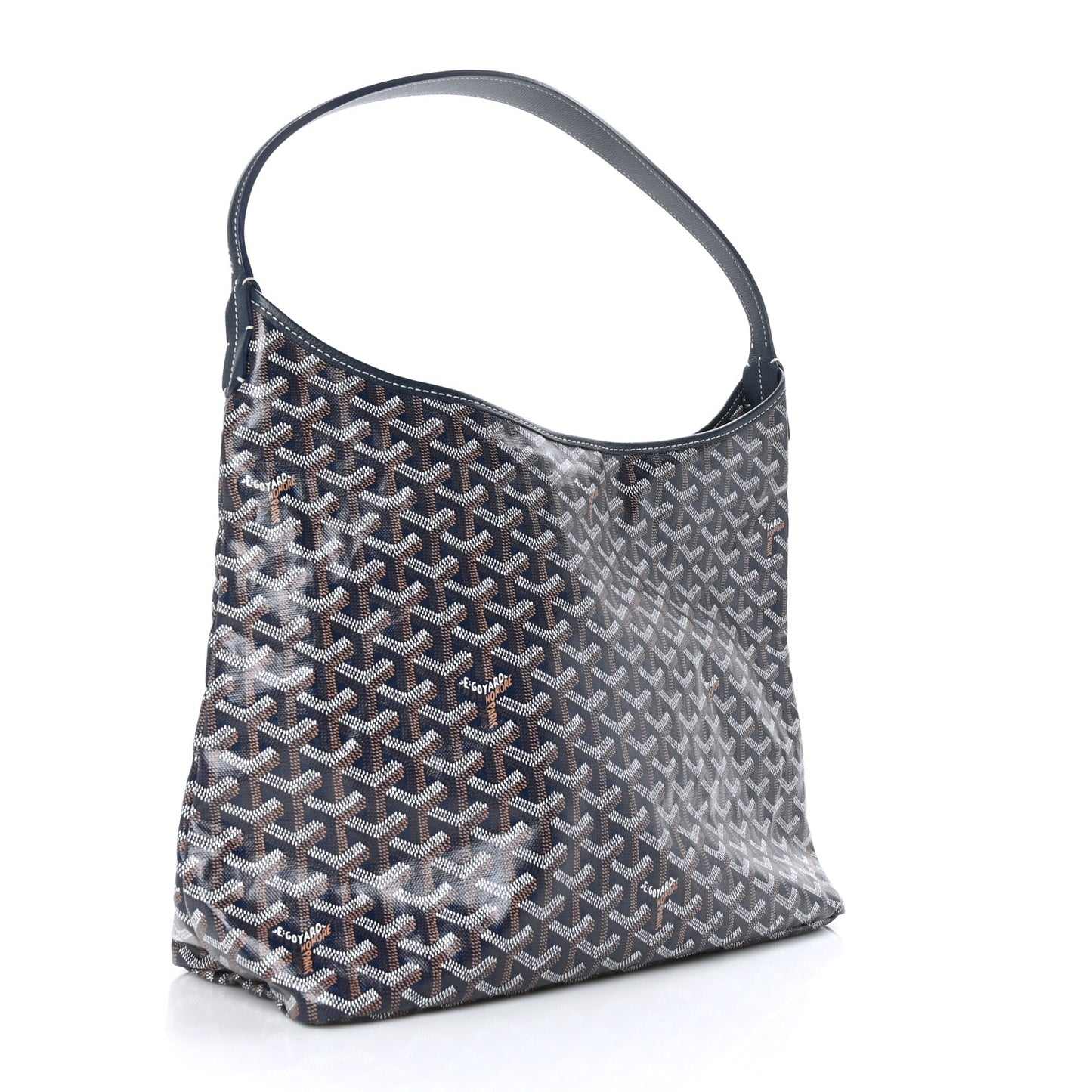 Goyardine Boheme Hobo Navy Blue