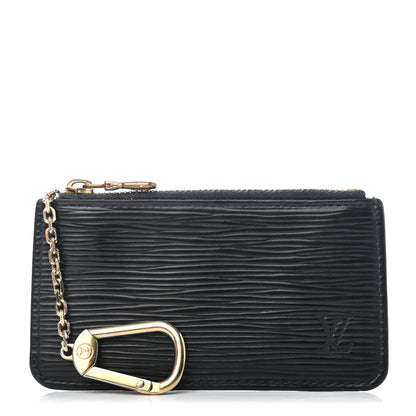 Louis Vuitton Epi Key Pouch Black 1 of 4