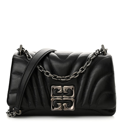 Givenchy Calfskin Quilted Small 4G Shoulder Bag Black 1 of 10