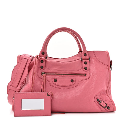 Balenciaga Agneau Classic Hardware City Rose Hortensia 1 of 18
