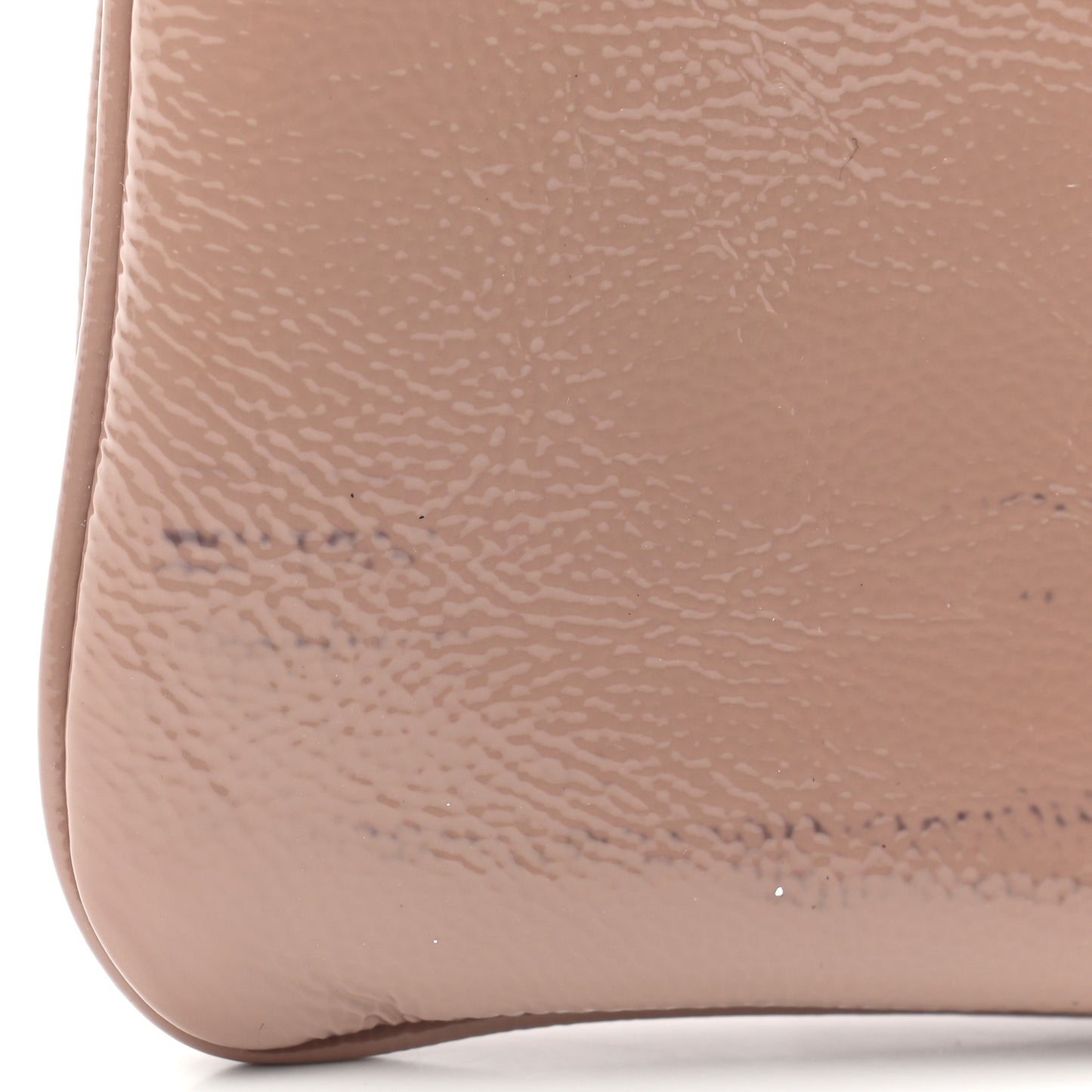 Patent Soho Wristlet Dark Cipria