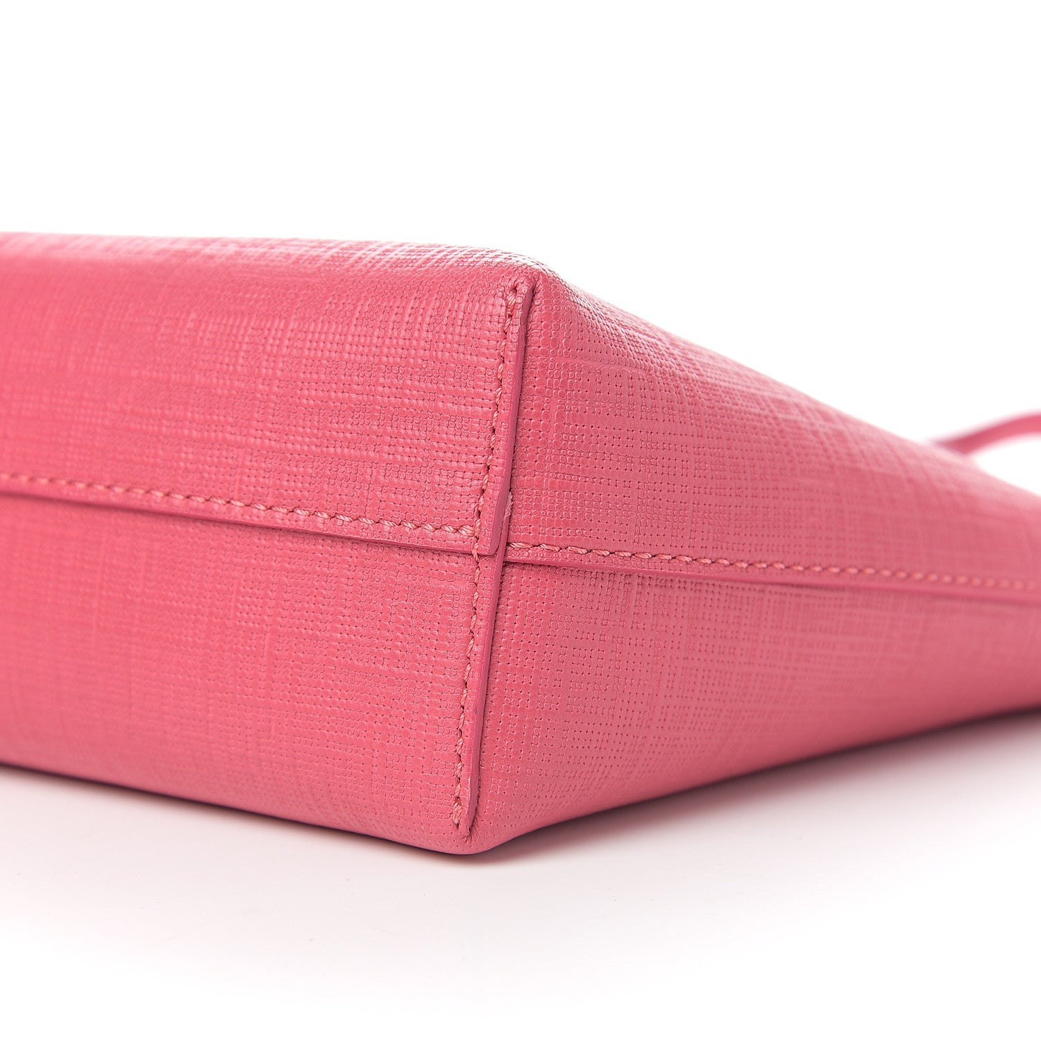 Alexander McQueen Saffiano Mini Shopper Tote Pink 9 of 9
