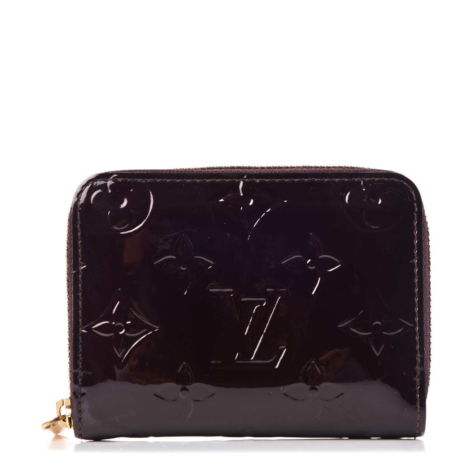 Louis Vuitton Vernis Zippy Coin Purse Wallet Amarante 1 of 7