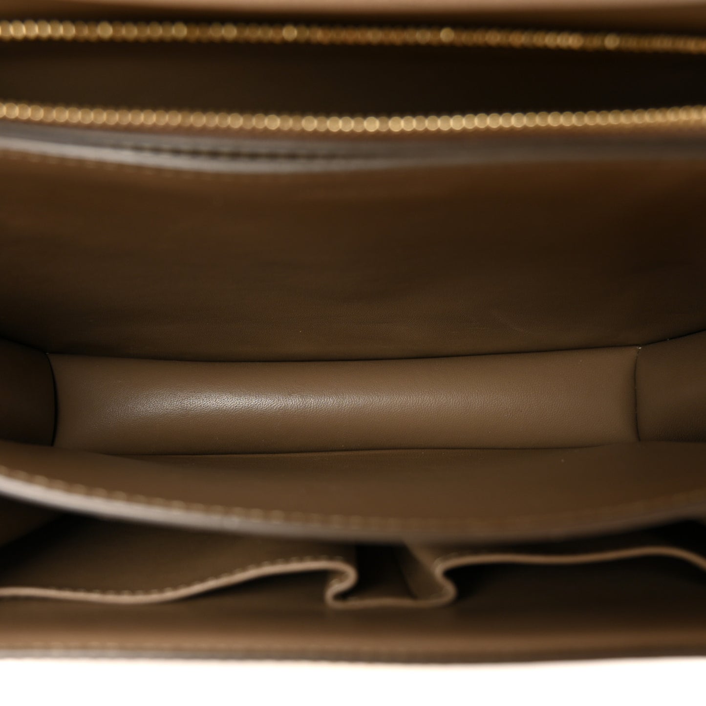 Liege Calfskin Medium Classic Box Flap Bag Souris