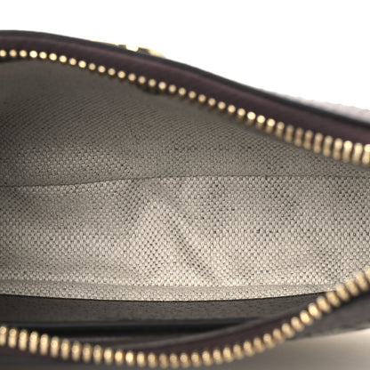 Gucci GG Supreme Monogram Textured Dollar Calfskin Mini Ophidia Chain Bag Beige Ebony 5 of 10