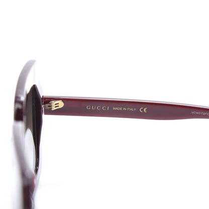 Gucci Acetate Oversize Sunglasses GG0328S Red 6 of 9