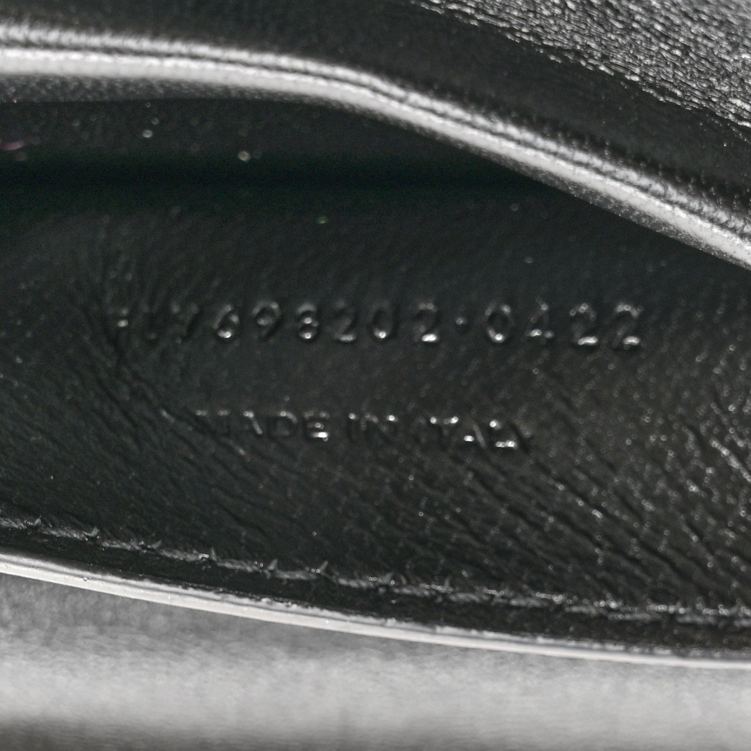 Saint Laurent Smooth Calfskin Medium Fanny Black 7 of 13