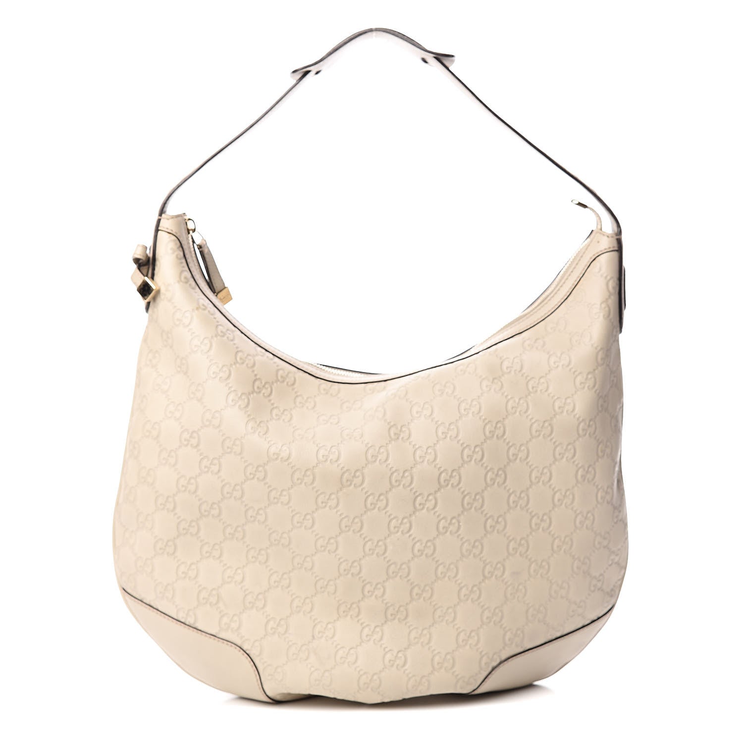 Gucci Guccissima Princy Hobo White 1 of 13