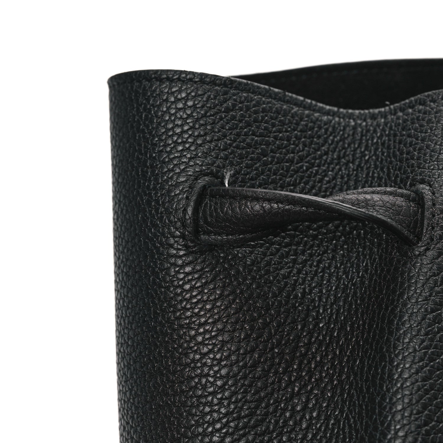 Celine Soft Grained Calfskin Medium Belt Cabas Phantom Black 13 of 13