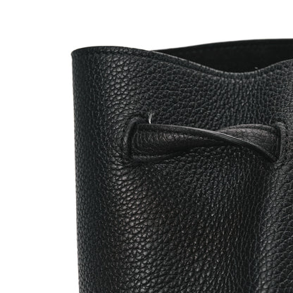 Celine Soft Grained Calfskin Medium Belt Cabas Phantom Black 13 of 13