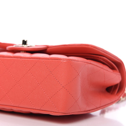 Chanel Caviar Quilted Small Double Flap Red 7 of 10