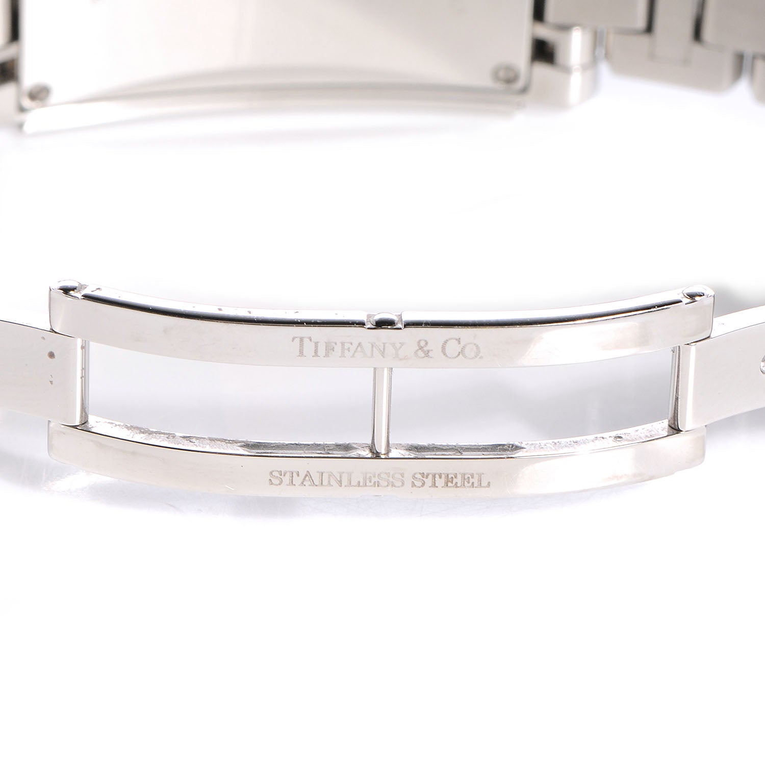 Tiffany Stainless Steel Diamond Bezel 27mm Grand Resonator Quartz Watch 5 of 7