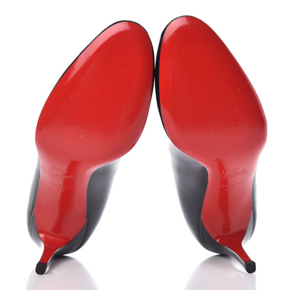 Christian Louboutin Patent Merci Allen 85 Pumps 37 Black 6 of 7